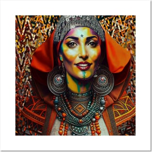 Moroccan Amazigh Beauty v1 Posters and Art